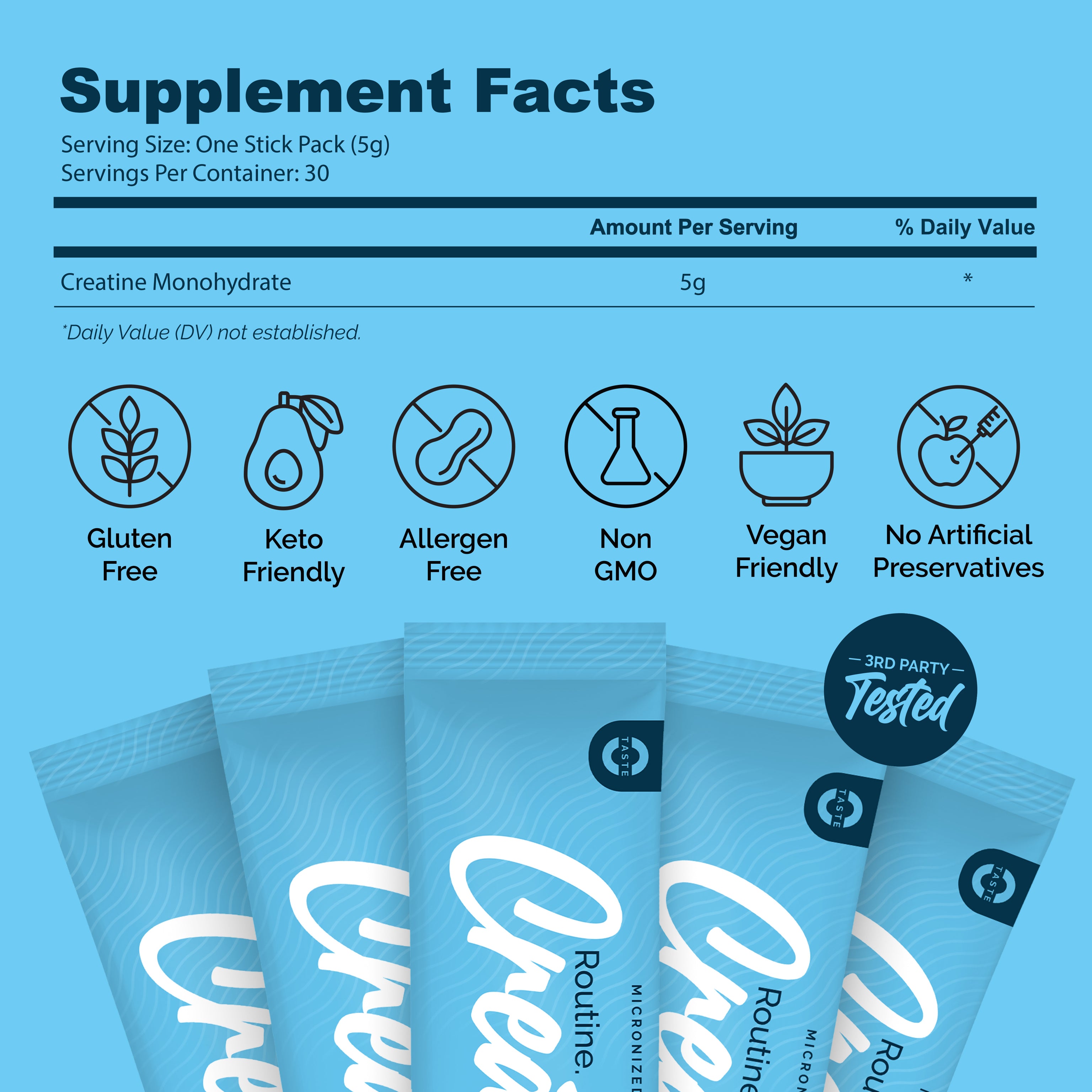 Routine Creatine - 30 Sticks/Pack